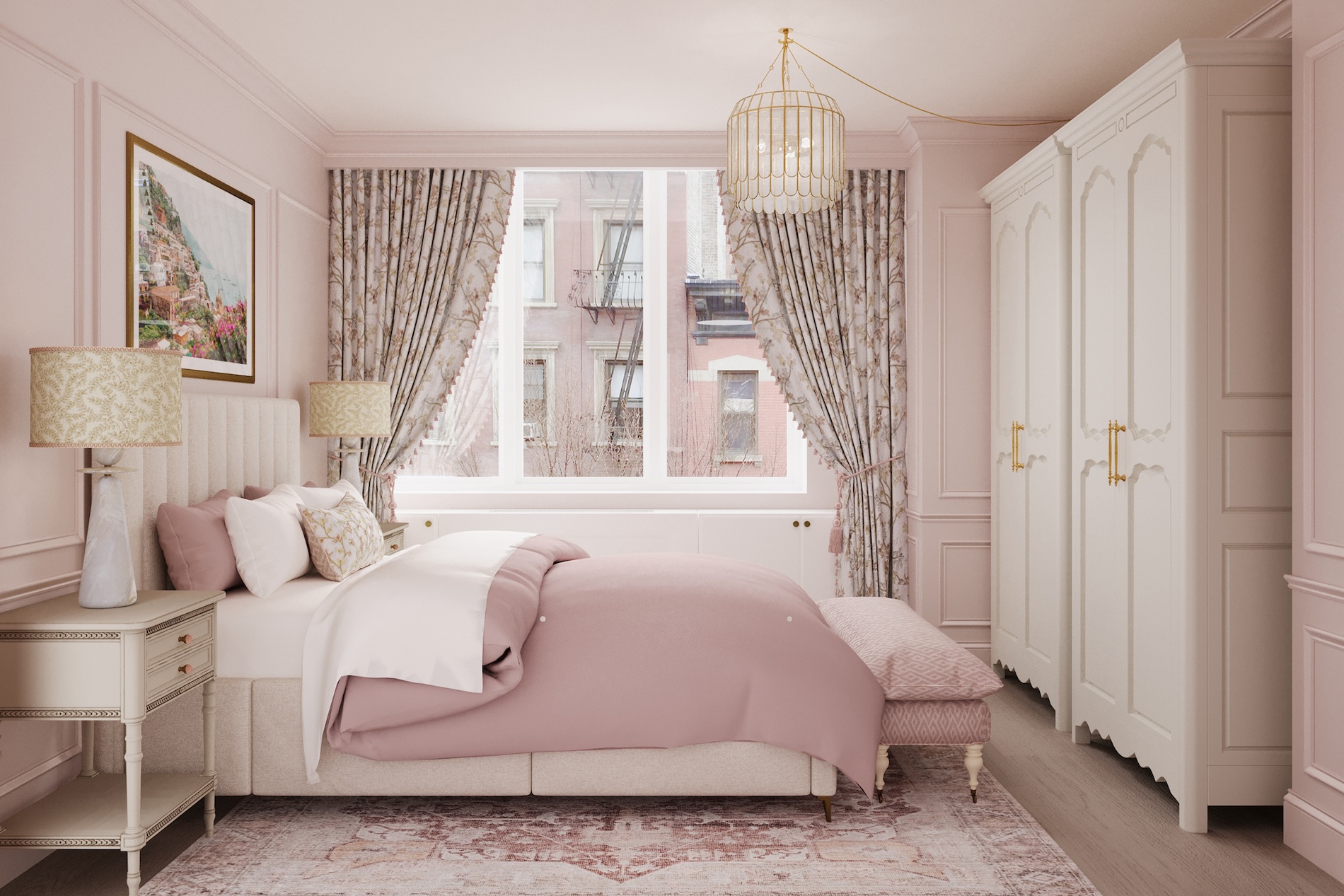 Upper East Side Ny Bedroom Design