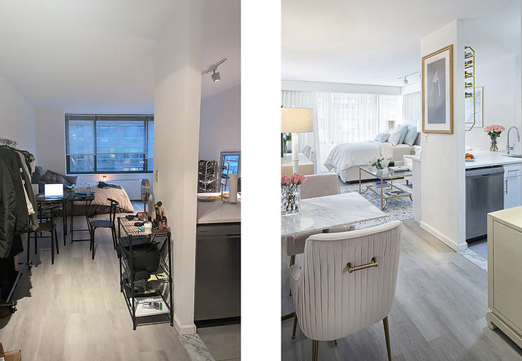 Before & After Apartment Design