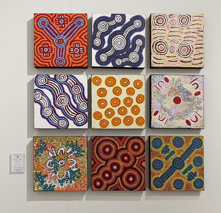 Walpiri Paintings By Artists From Yuendumu