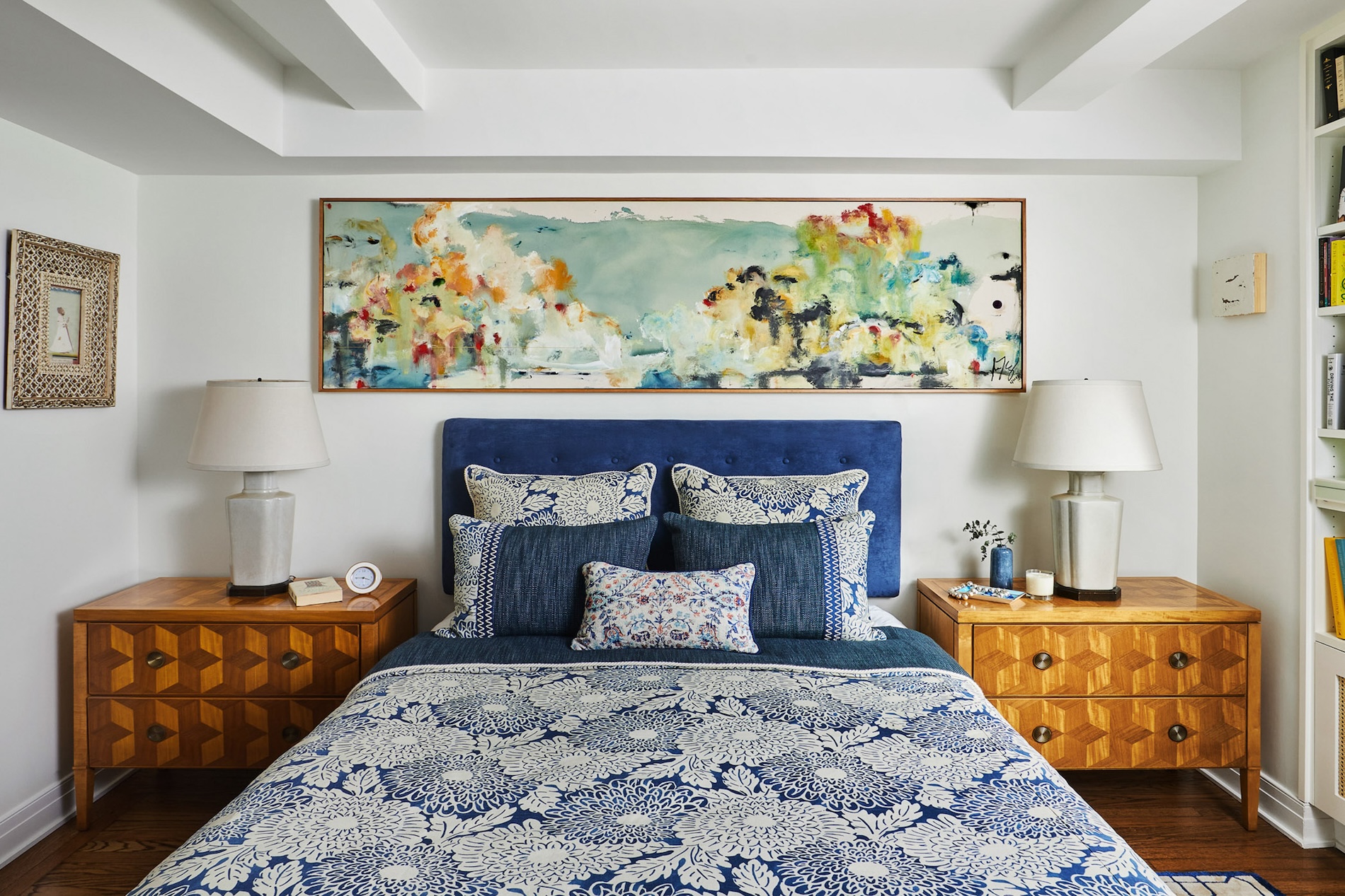 Bedroom Design Midtown Nyc Colorful