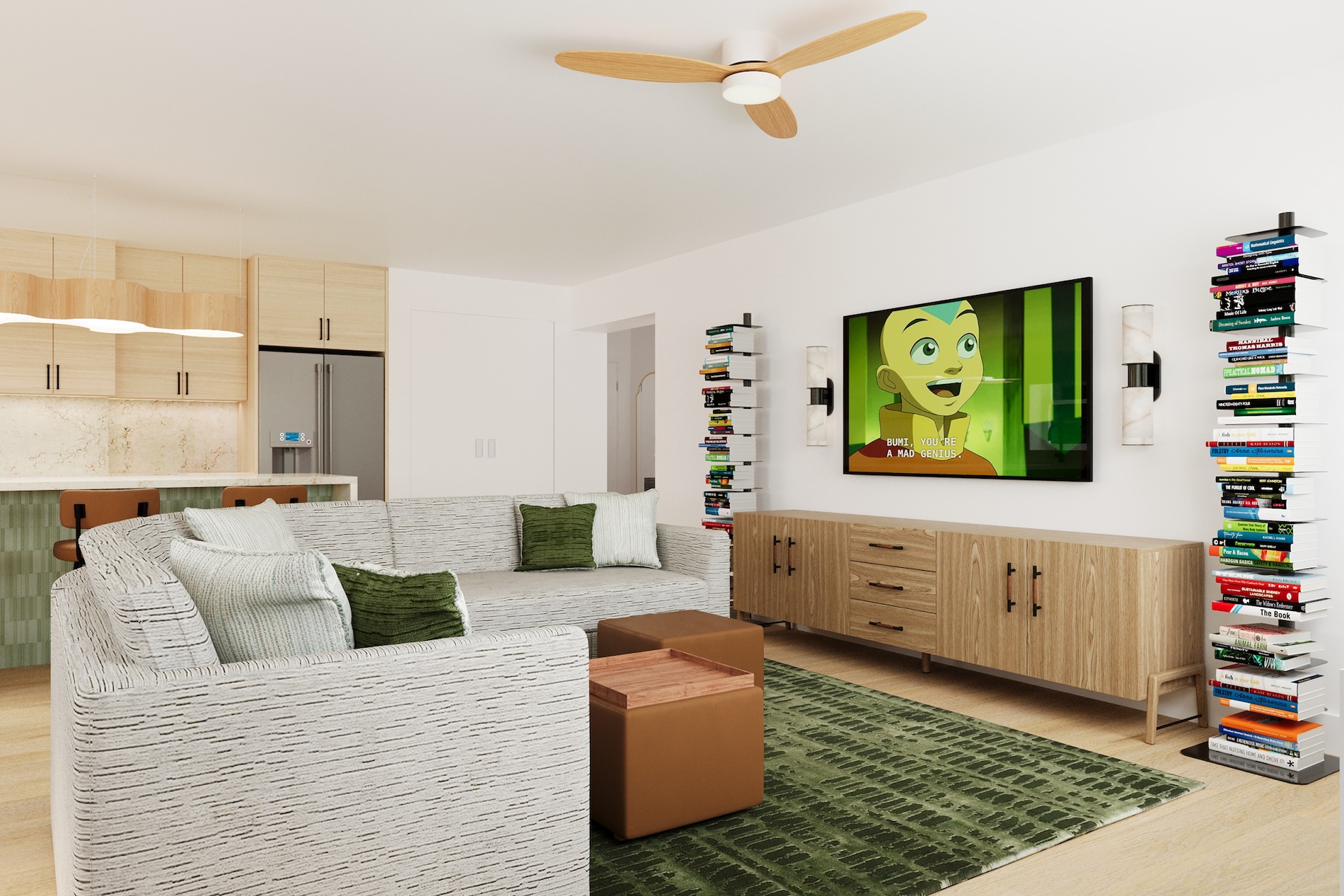 Great Room Interior Design Upper West Side Nyc