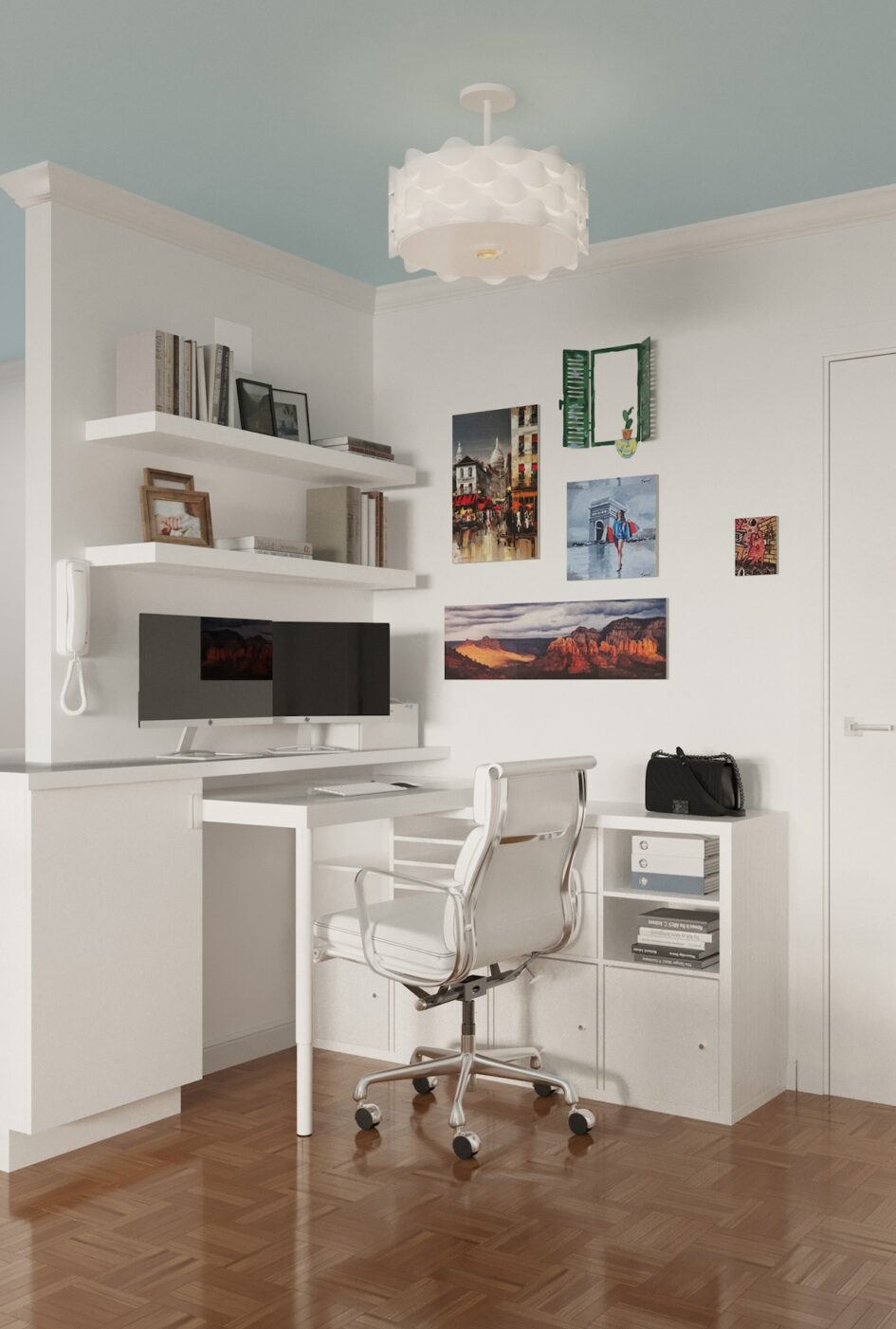 Home Office Space Upper East Side Nyc Apartment