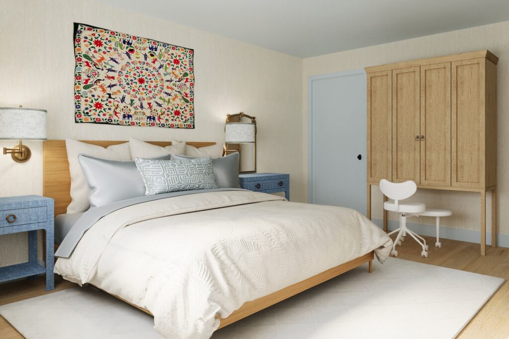Primary Bedroom Interior Design Upper West Side Nyc