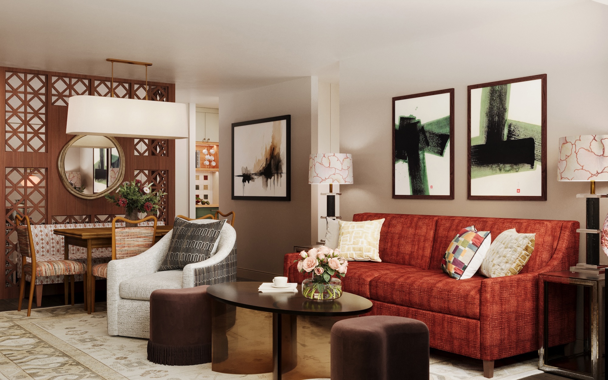 Adroit Design Living Room Furnishings