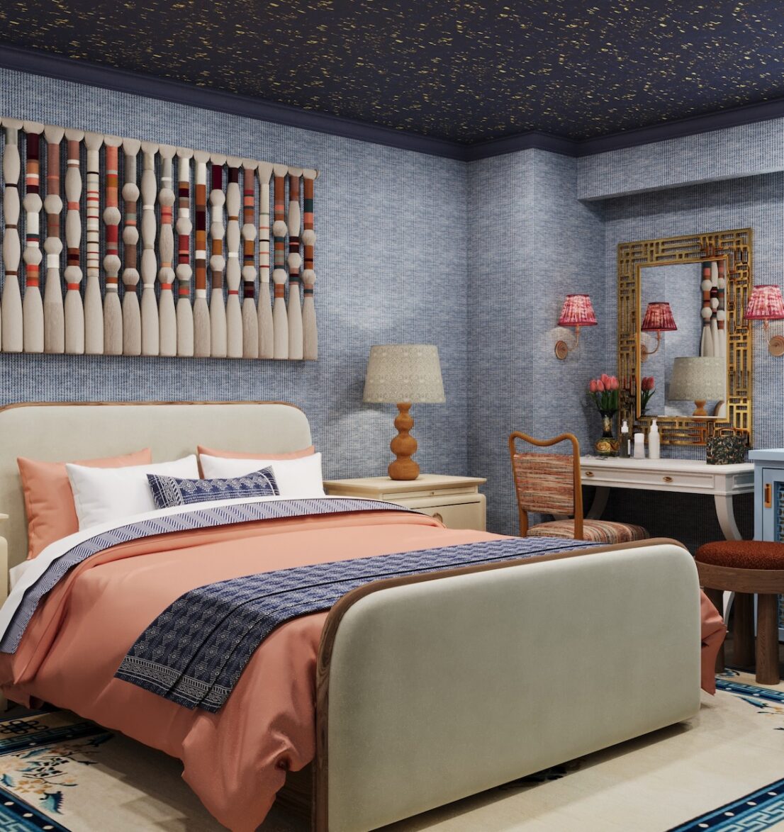 Wallpaper…On the Ceiling??
