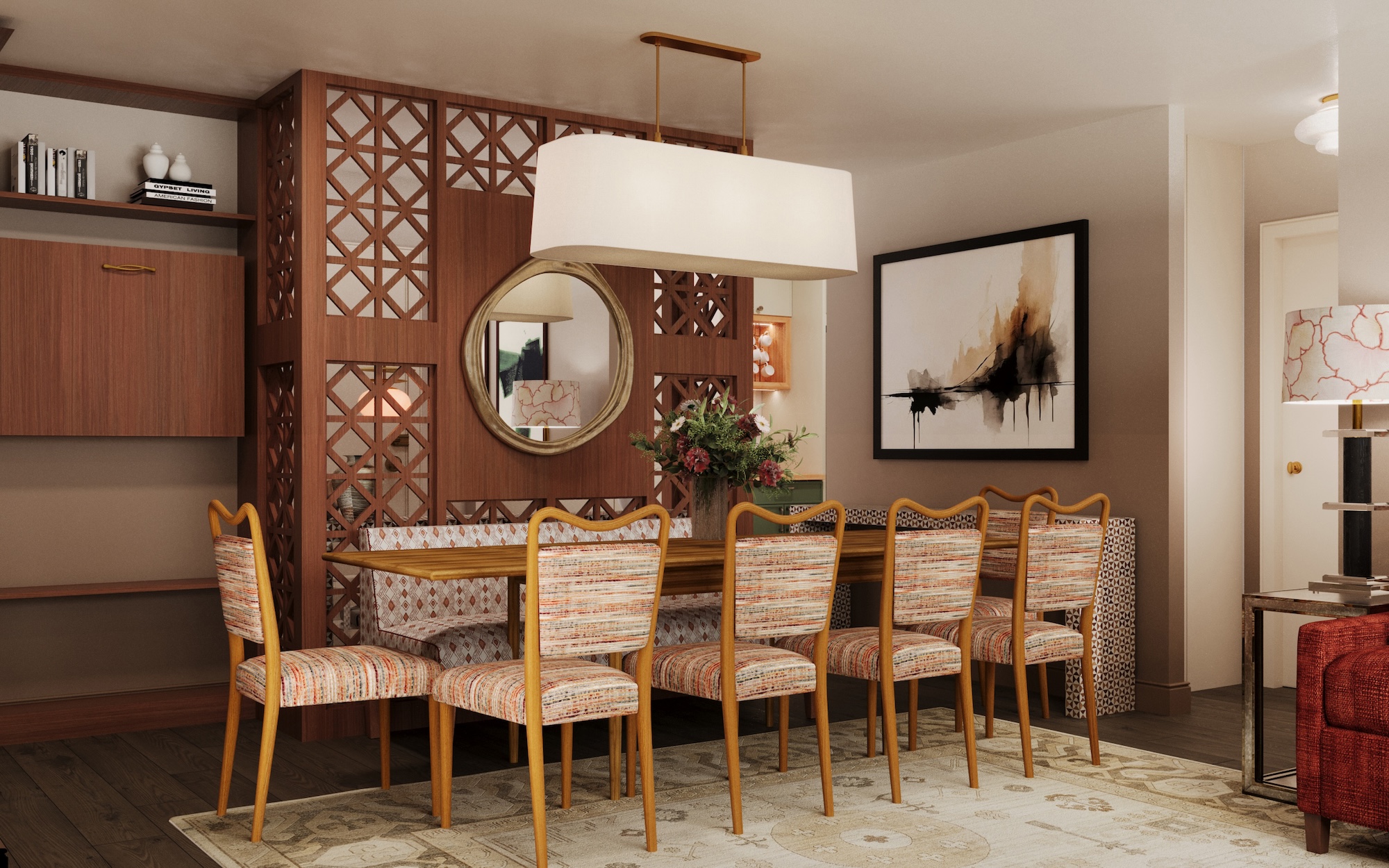 Dining Table Detail Adroit Interior Design