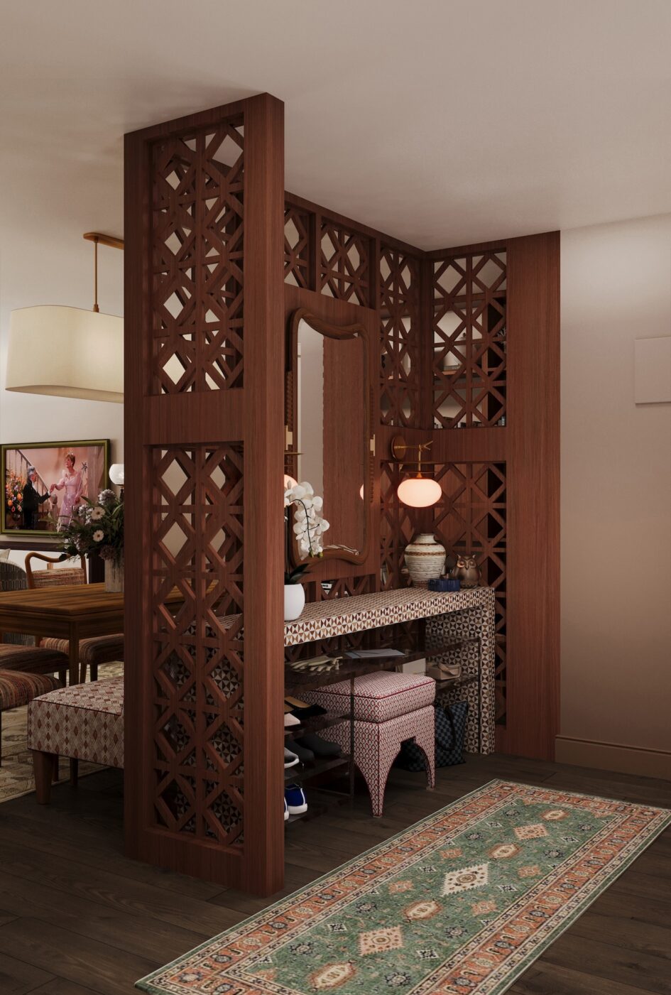 Entrway Interior Design Lower East Side Apartment