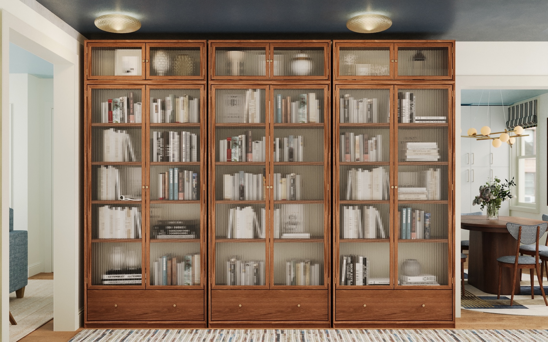 Home Library Design Cabinetry Jersey City Nj