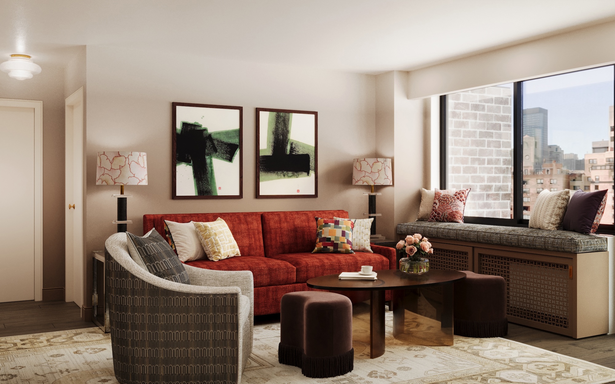 Living Room Furnishings Adroit Interior Design