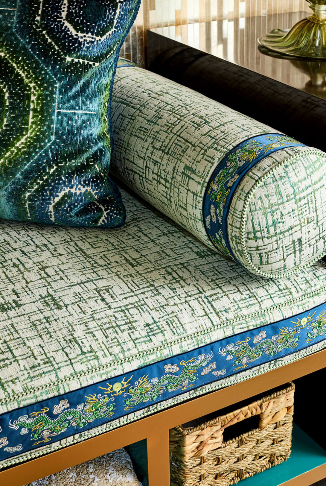 Upholstery Detail Interior Design Showhouse